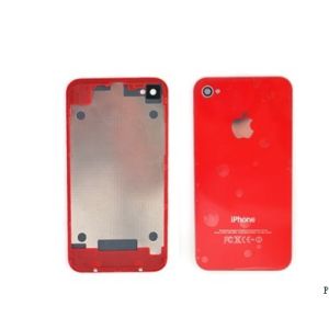 Conversion kit Mobile Iphone 4S Repair Parts Red Back Cover / Glass