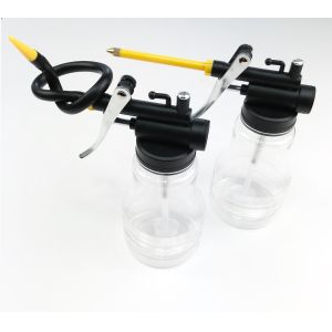 250ml transparent machine oiler oil pot for Lubrication Oil