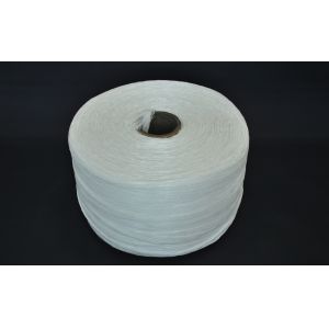 Quality White SGS Wire Cable PP Filler Yarn 80000D Breaking Strength 0.2-1.4g/D Filler Virgin Material for sale