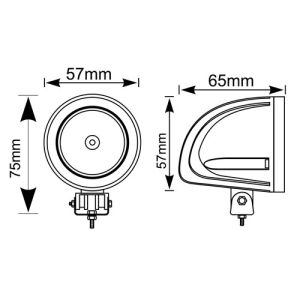 2" 10W LED Work Light