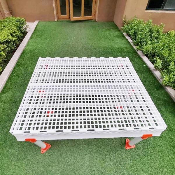 Buy Pure PP Plastic Slatted Floor Easy Installation 15-20 Years Service Life at wholesale prices