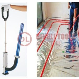 Nylon / Aluminum Underfloor Heating Tool 1.3kg Manual operating