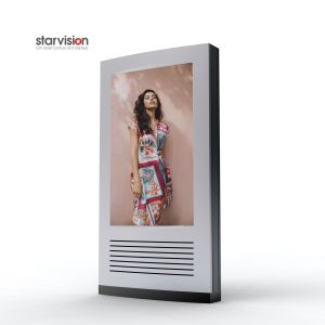 China Anti Reflective Coating IP56 Outdoor Digital Totem Mupi Design on sale