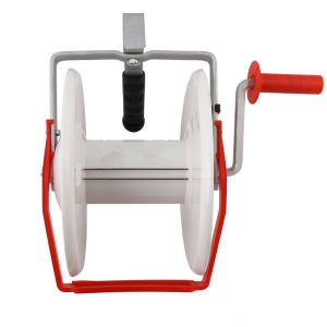 Farm Electric Fence Accessories Galvanized Frame PP Geared Reel
