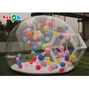 Kids Bubble Bouncy Inflatable Air Tent Balloon Clear Domes Tent
