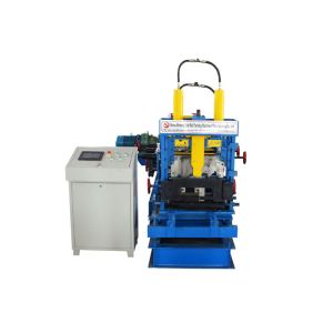 Different Size C Section Roll Forming Machine , Purlin Roll Former With Manual Modify Mold
