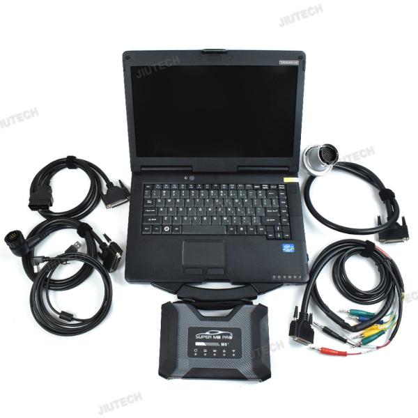 Buy CF53 laptop PC Super Mb Pro M6+ Wireless Star Diagnosis Tool with Multiplexer + Lan + OBD2 16pin Main Test with SSD at wholesale prices
