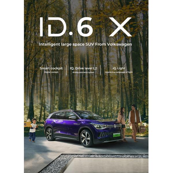 ID6 Cross VW Electric Car Sunroof Volkswagen ID 6 SUV 601KM ID.6 X EV made in China
