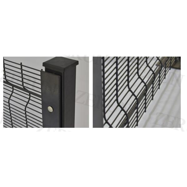 anti-climbing fence clearvu 358 security fence,low price invisible security pvc coated clearvu 358 fence
