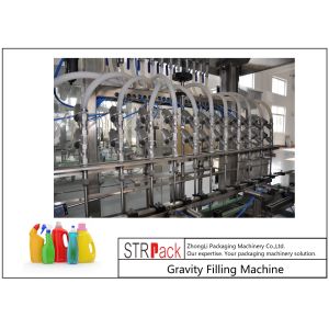 Industrial Automatic Liquid Filling Machine For Cosmetic / Food Industries