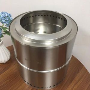 Folding Smokeless Camp Stove 3 To 5 Hours Bonfire Pit Portable