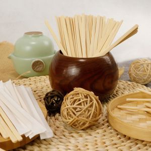 18cm Disposable Wooden Cutlery Coffee Wooden Stirring Sticks