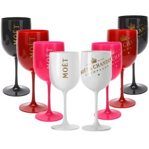14oz Transparent Reusable Plastic Wine Glasses For Beach