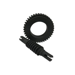 Flange / Shaft Mounting Worm Ring Gear High Precision Rustproof
