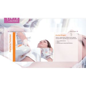 la cellulite fat melting RF Kuma shape/ Body Cavitation Vacuum Shaping Machine/ laser slimming machine/ lipo