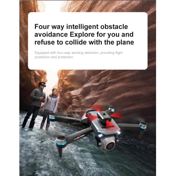 K6 Max Drone Wifi Foldable Remote Control Helicopter Perfect for Thrilling RC Dron Toy Gifts