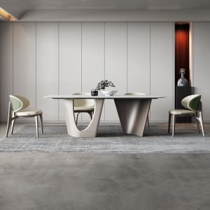Luxury Dining Chair Optional Modern Italian Style Featuring Distinctive Design