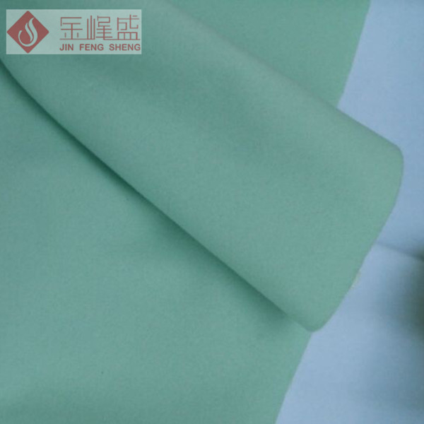 Soft Cotton Velvet Upholstery Fabric Light Blue Zeer Flocked For Pouch