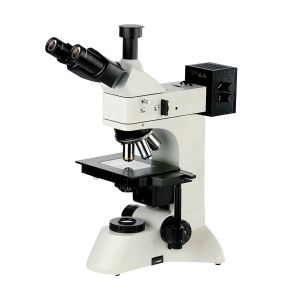 Quality Brightness Adjustable Metallographic Microscope l instrument for metal, mineralogy / Suit for schools, research, factory for sale