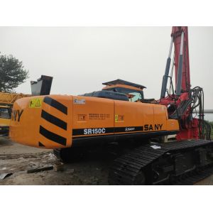 2016 Second Hand Construction Piling Machinery Shacman SR150 In Stock Refurbishe