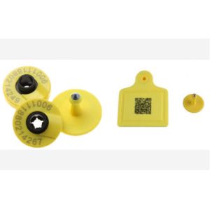 Passive LF HF Air RFID Animal Ear Tag UHF Cattle Tags ISO15693