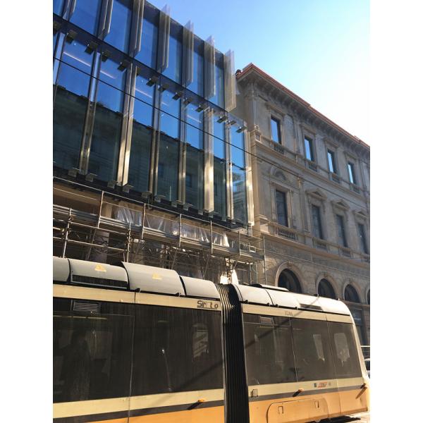 Buy Security Sgp Laminated Glass With Metal Coated Fabric at wholesale prices