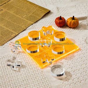 China Custom 3d Orange Tic Tac Toe Toys Board Game on sale