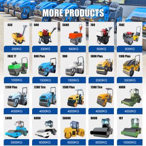 Cheap Road Roller for Asphalt Compaction Double Drum Mini Vibratory Road Roller