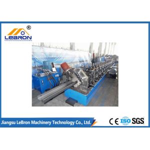 Steel structure 6m to 8m long C purlin roll forming machine / C Z U purlin roll