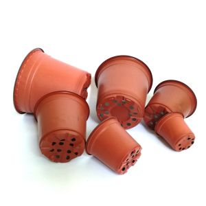 PP Plastic bicolored Flower Garden Pots For Planting