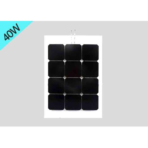 Buy Customizable Double Glass Solar Panel / 40W Frameless Transparent PV Panels at wholesale prices