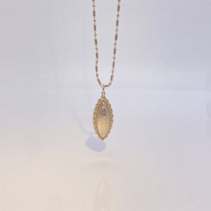 Dainty 18kt Yellow Gold Pendant Necklace