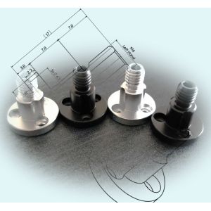 M6 Aluminum Propeller Holder UAV FPV Drone Nut CNC Machining