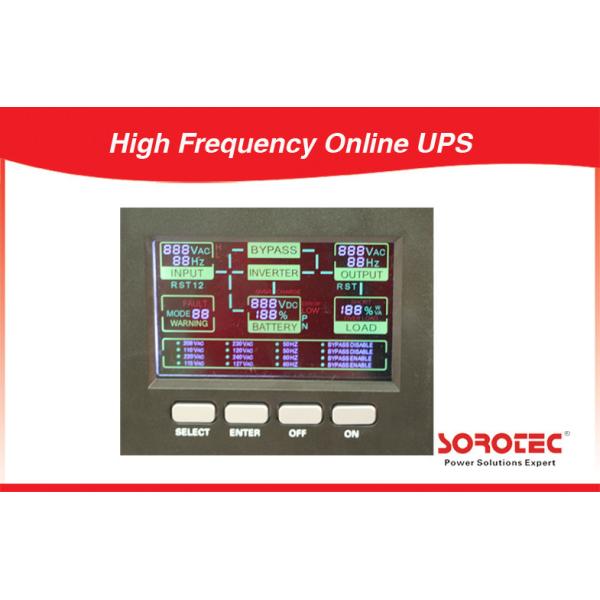 No Break 20kva 18kw 380vac uninterruptible power supplies , high frequency ups for Telecom