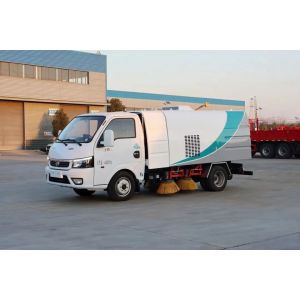Pure Electric Dongfeng Tuyi Road Sweeper For Eco-Cleaning