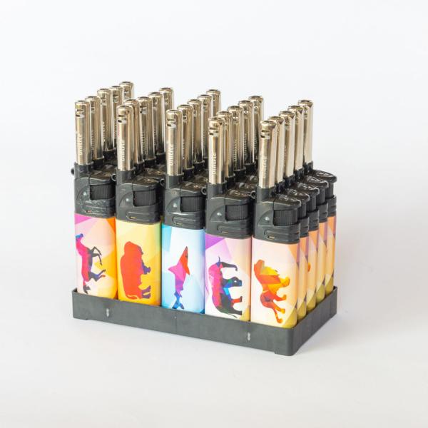 Dy-B002 Excellent Quality Cheapest BBQ Flame Lighter Custom Logo Lighter Cigar Jet Flame Smoking Kitchen Gas Lighter