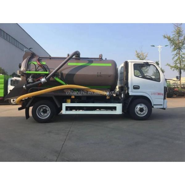 Dongfeng 4X2 Small Waste Water Tank Sewage Suction Truck