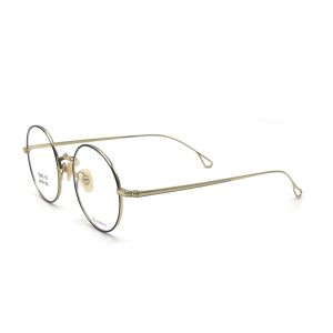 TD016 Round Eye Shape and Titanium Frame