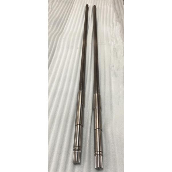 Buy Abrasion Resistance Twin Screw Extruder Involute Spline Screw Shaft at wholesale prices