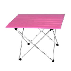 OEM Foldable Fishing Aluminum Camping Table X Shaped