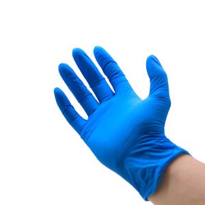 Disposable nitrile gloves