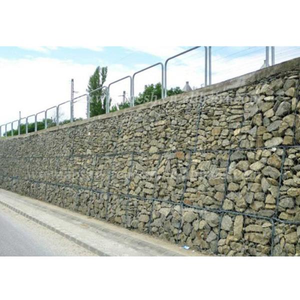 Buy  2.2mm dia Gabion Wall Cages Basket at wholesale prices
