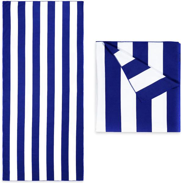 High Durability Bulk Design Microfiber Stripe Beach Towel Printed Style