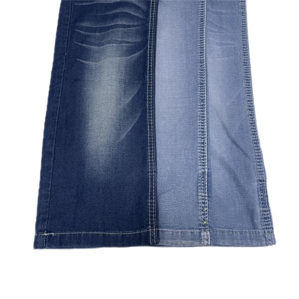Blue Woven Summer Light Weight Tencel Lyocell Elastic Denim Fabric for Fashionable Jeans