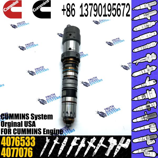 Buy Common Rail Injector Fuel Injector 4902827 4902828 4062090 4076533 For QSK23 Excavator QSK23 QSK45 QSK60 at wholesale prices