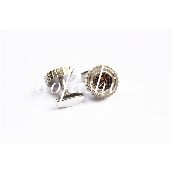 Rose Gold Black Silver Golden Cuff Links for Man Top Brand Aigner Copy Cufflinks for Man