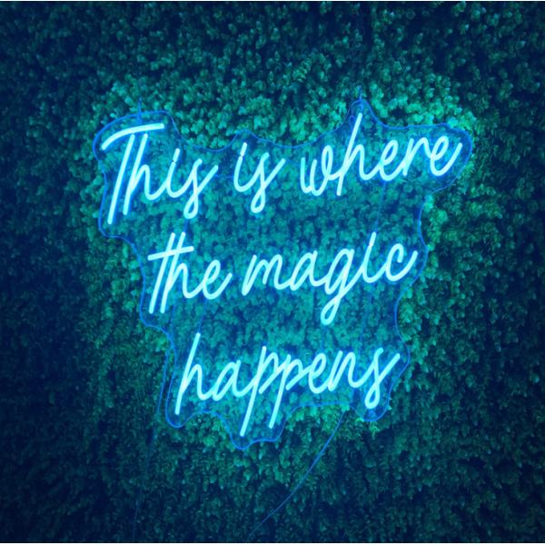 Customized Drop Shipping Neon Wedding Theme Beautiful Decorate Led Letter Neon