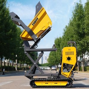 Quality 20MPa Powerful Travel Motor Mini Dumper 500kg 85mm Ground Clearance for sale