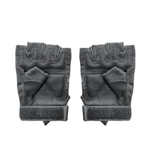 Half-Finger Style Hard Knuckle Gloves for Running and Mountaineering without