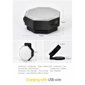 Caution Light Car Additional Accessories Multi Conditon Using Charging With USB